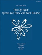 Four by Four: Hymns for Piano and Four Ringers piano sheet music cover